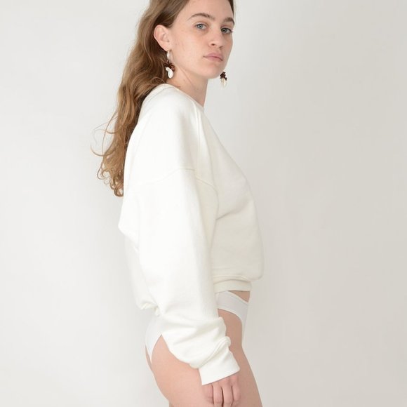 Nu Swim - Organic Cotton Smile Sweatshirt - Picture 2 of 3